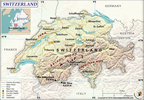 coordinates in switzerland.